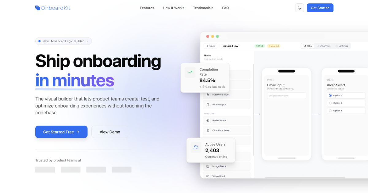 OnboardKit - Beautiful Onboarding Flows for Your App